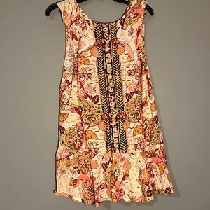 Free people summer in Tulim mini dress size Large
